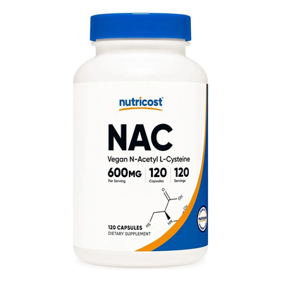 Suplemento Nac 600mg N-acetilcisteína 120 Servicios 4 Meses Sabor Sin Sabor | MercadoLibre