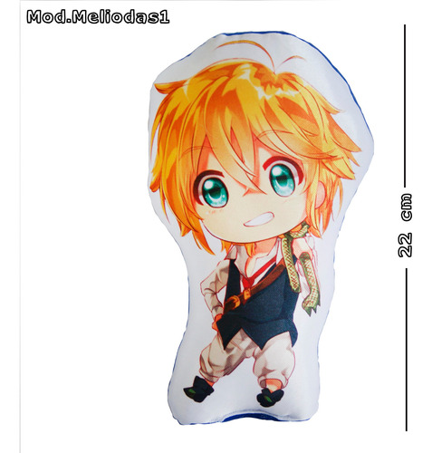 Mini Peluche Almohada Nanatsu No Taizai (seven Deadly Sins)