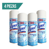 4pz Lysol Desinfectante Elimina 99.9% Virus, Gérmen 354g