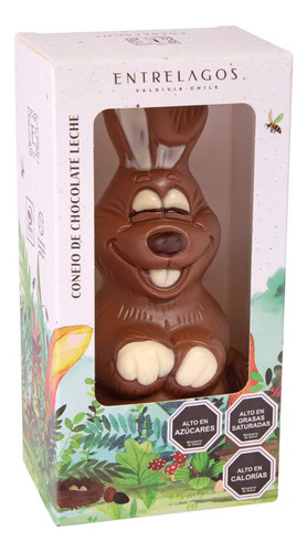 Conejo Chocolate De Pascua 120g Entrelagos