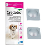 Anti Pulgas Credelio Garrapatas Perros 2.5kg - 5.5 X2 Pastas