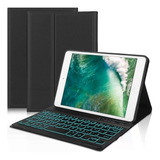 Funda Con Teclado Retroiluminado Para  iPad Mini 5/4/3/2/1 