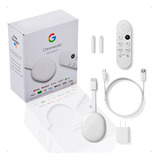 Novo Chromecast 4 Google Tv 4k Hdr10 Controle - Original