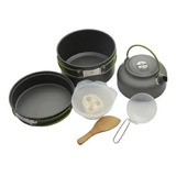 Set De Ollas Camping Cocina Campamento Deporte Al Aire Libre