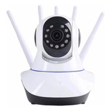 Camara Ip Vigilancia Robotizada Hd/wifi/ 5 Antenas Interior