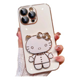 Funda De Teléfono Suave Con Diseño De Hello Kitty Makeup Mir