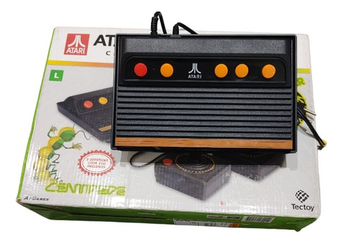 Console Atari Flashback 7 Caixa Original C/defeito S/imagem