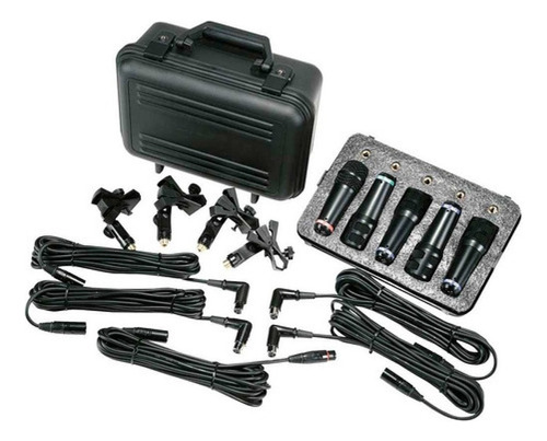 Set De Micrófonos Para Batería Peavey Pvm-dms 5 Kit Bombo C