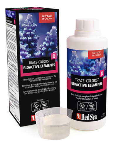 Reef Trace Bioactive Elements 500 Ml Red Sea Suplemento Reef