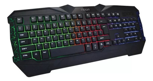 Teclado Noganet Nkb-gk23 Gamer Retroiluminado 