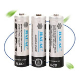 Paquete De 12 Pilas Aa Recargables 600mah 