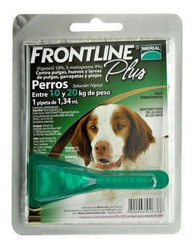 Frontline Plus Perros 10-20kg