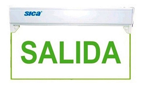 Cartel Salida De Emergencia Led Sica Bajo Norma