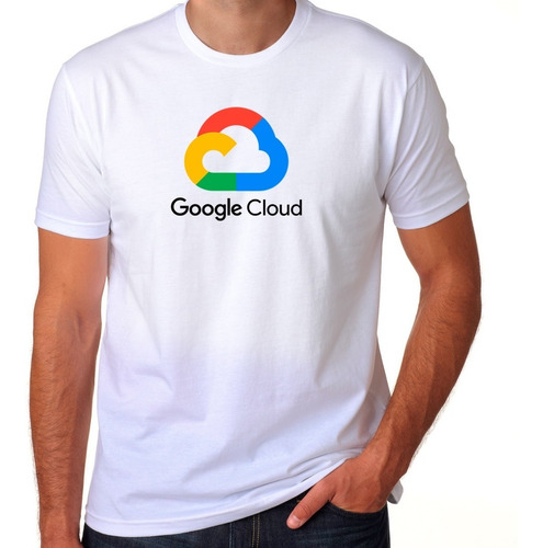 Camisa Google Cloud Programador Informática