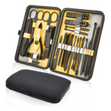 Set Manicure  Kit Uñas  De Aseo  Profesional  25 Piezas