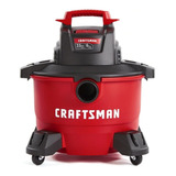 Aspiradora De Tacho Craftsman Cmxevbe17584 22.5l  Roja Y Negra 120v 60hz