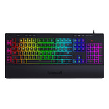 Teclado Gamer Pc Redragon Shiva K512 Rgb Negro Luces Led Sp