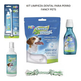 Kit Limpieza Dental Para Perro 5 Piezas Fancy Pets