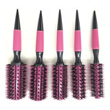 Kit 5 Professional Brush Peluquería Bristle Boar .