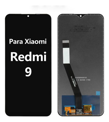 Para Xiaomi Redmi 9 M2004j19g Tela Display Frontal Lcd