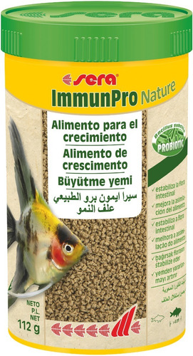 Sera Immunpro Nature 112gr Probióticos Peces Acuario