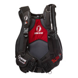 Colete Fun Dive Slim Traveler, Mergulho Com Lastro Integrado