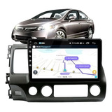 Central Multimídia Honda Civic Gps Wi-fi Bluetooth Waze Usb