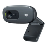 Webcam C270 Logitech Color Negro 720p 30fps