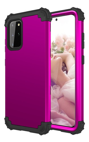 Funda Case Sumsung S20/s20 Plus/s20 Ultra Uso Rudo 3 En 1