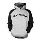 Moletom Raglan Bordado Em Arco Agropecuária Masculino