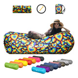 Nevlers Tumbona Inflable, Sofa Inflable Portatil Para Campam