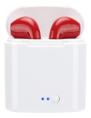 Auriculares In-ear Inalámbricos I7s Tws Rojo