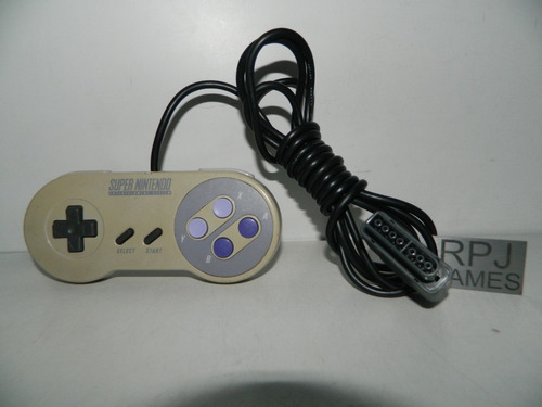 Controle Original P/ Super Nintendo Snes - Loja Física Rj -e