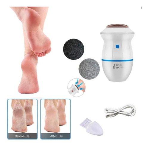 Exfoliador Removedor Electrico Saca Callos Pies Manos Usb