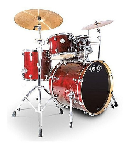 Batería Mapex Horizon Hzb5245jcy- Fusion Transparent Cherry 