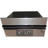 Caixa De Cartas Correio Inox Grande Muro 25x36x16 Promoção!