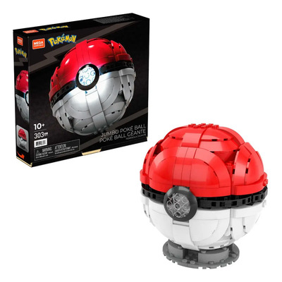 Juguete Construcción Mega Construx Pokemon Pokebola Gigante | Meses sin interés
