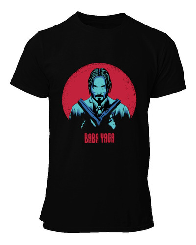 Playera Negra John-wick- Tu Me Debes