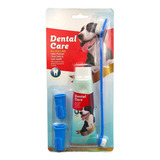 Kit De Limpieza / Cuidado Dental Para Perro Sabor Carne De Res