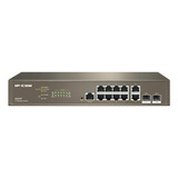 Switch Ip-com/tenda G5312f 10portas Gigabit 10/100/1000mbps