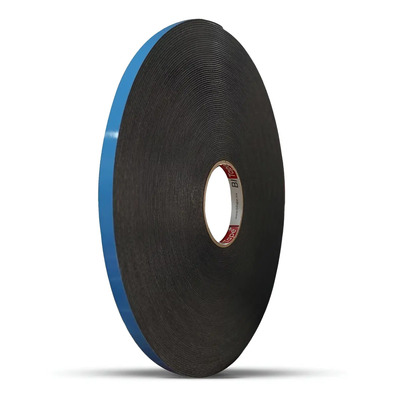 Cinta Doble Cara Espuma Negra 1.6mm X 12mm X 45.7m | Meses sin interés
