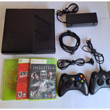 Consola Xbox 360 E Controles Juegos Cables
