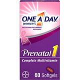 One A Day Prenatal Vitamina 60u - Unidad a $3000
