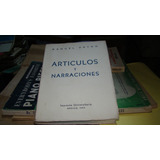 Articulos Y Narraciones , Manuel Payno , Imprenta Univer