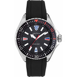 Reloj Hombre Nautica Napcps903 Cuarzo Pulso Negro En