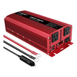 Inversor De Corriente De 1500w/3000w (pico) De Cc 12v