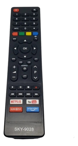 Controle Remoto Para Tv Philco Smart 4k 50 Polegadas