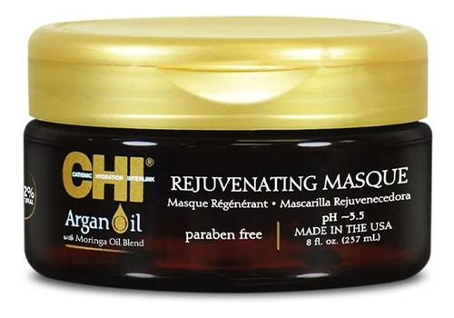 Mascarilla Chi® Humectante Con Argán Oil Rejuvenating Masque