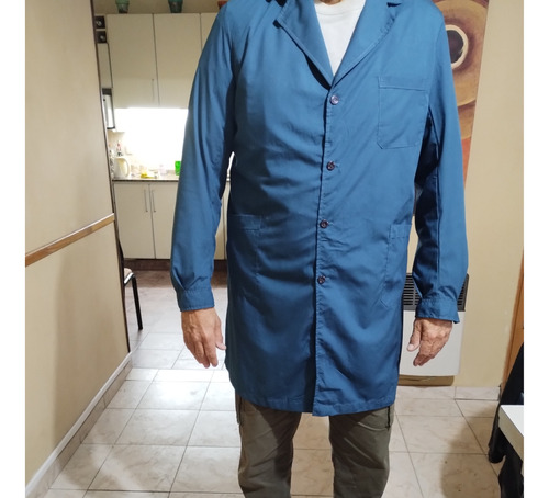 Guardapolvo Arciel Azul Hombre Talle 54 Xl Muy Poco Uso