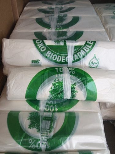 Bolsas Camisetas Biodegradables Para Feria 40x50x12